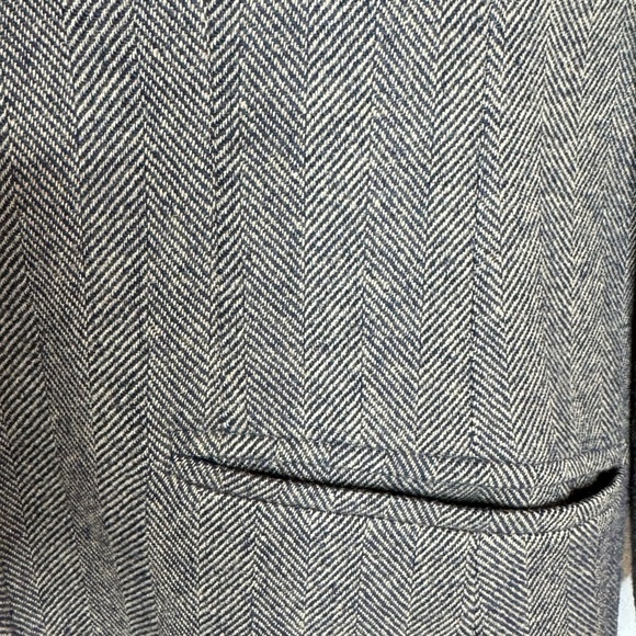 Pendleton Knockabouts Herringbone Women's Blazer 100% Virgin Wool - Picture 7 of 8